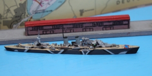 Cruiser "Emden" camouflage, damaged (1 p.) GER 1925 Delphin D 27